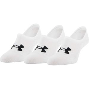 imageUnder Armour Womens Breathe Lite Ultra Low Socks MultipairsWhiteBlack 3pairs
