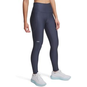 imageUnder Armour Womens HeatGear High Waisted Pocketed NoSlip Leggings044 Downpour Gray   White