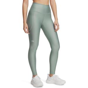 imageUnder Armour Womens HeatGear High Waisted Pocketed NoSlip Leggings348 Silica Green   White