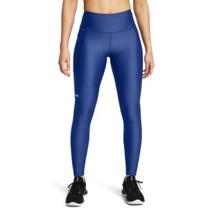 imageUnder Armour Womens HeatGear High Waisted Pocketed NoSlip Leggings432 Tech Blue   White