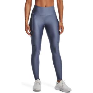 imageUnder Armour Womens HeatGear High Waisted Pocketed NoSlip Leggings767 Aurora Purple   Midnight Navy