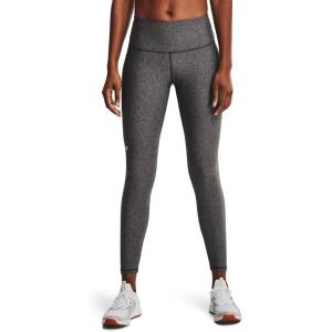 imageUnder Armour Womens HeatGear High Waisted Pocketed NoSlip LeggingsCharcoal Light Heather 019White