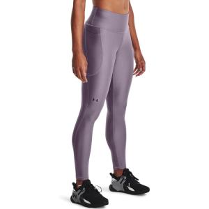 imageUnder Armour Womens HeatGear High Waisted Pocketed NoSlip LeggingsClub Purple 530Purple Switch