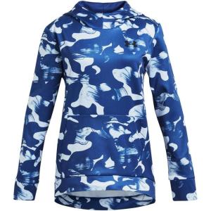 imageUnder Armour girls Armour Fleece Printed Hoodie432 Tech Blue   Black