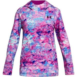 imageUnder Armour girls Armour Fleece Printed Hoodie573 Mystic Magenta   Black
