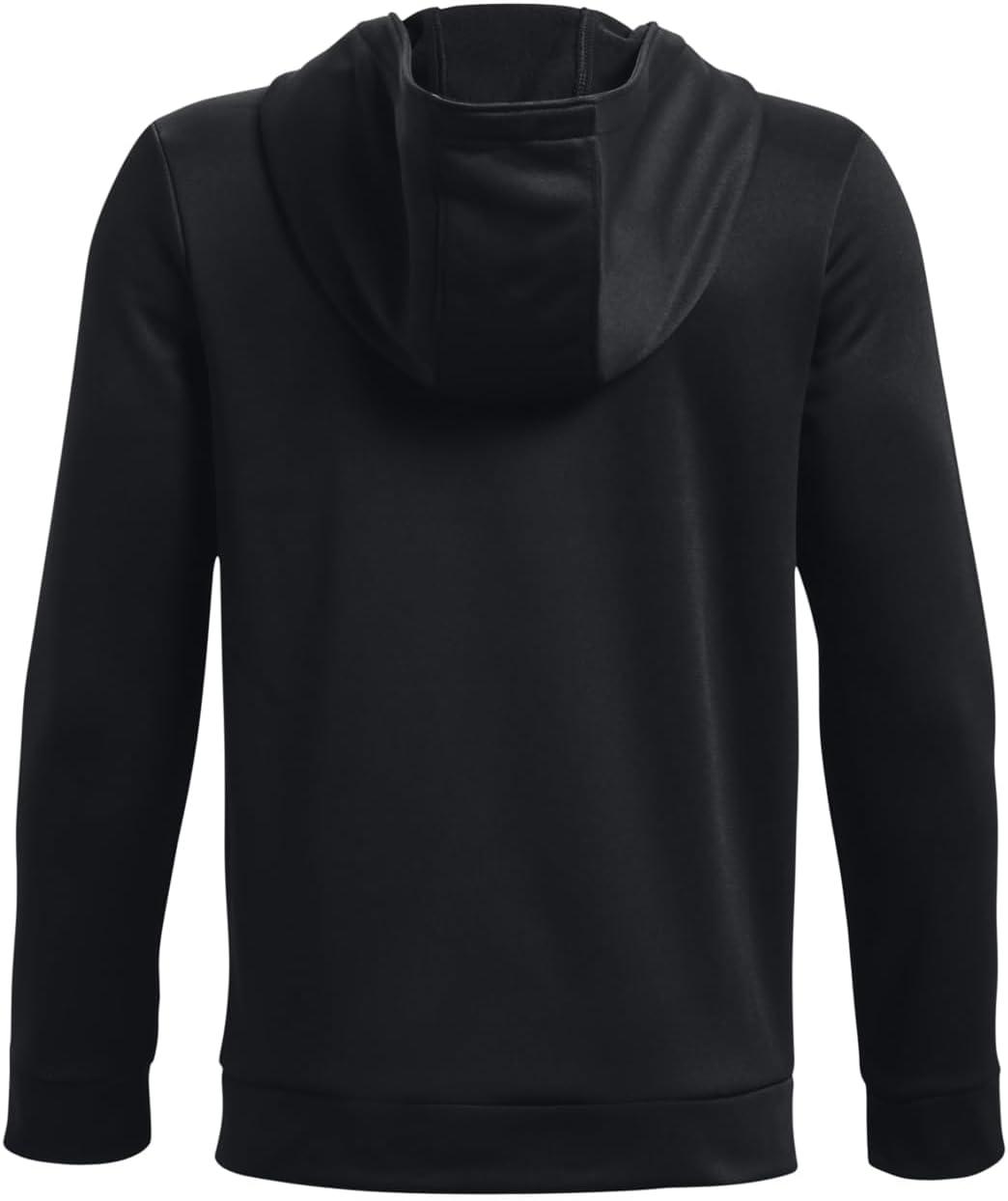 imageUnder Armour Boys Armourfleece Full Zip Hoodie001 Black   Black