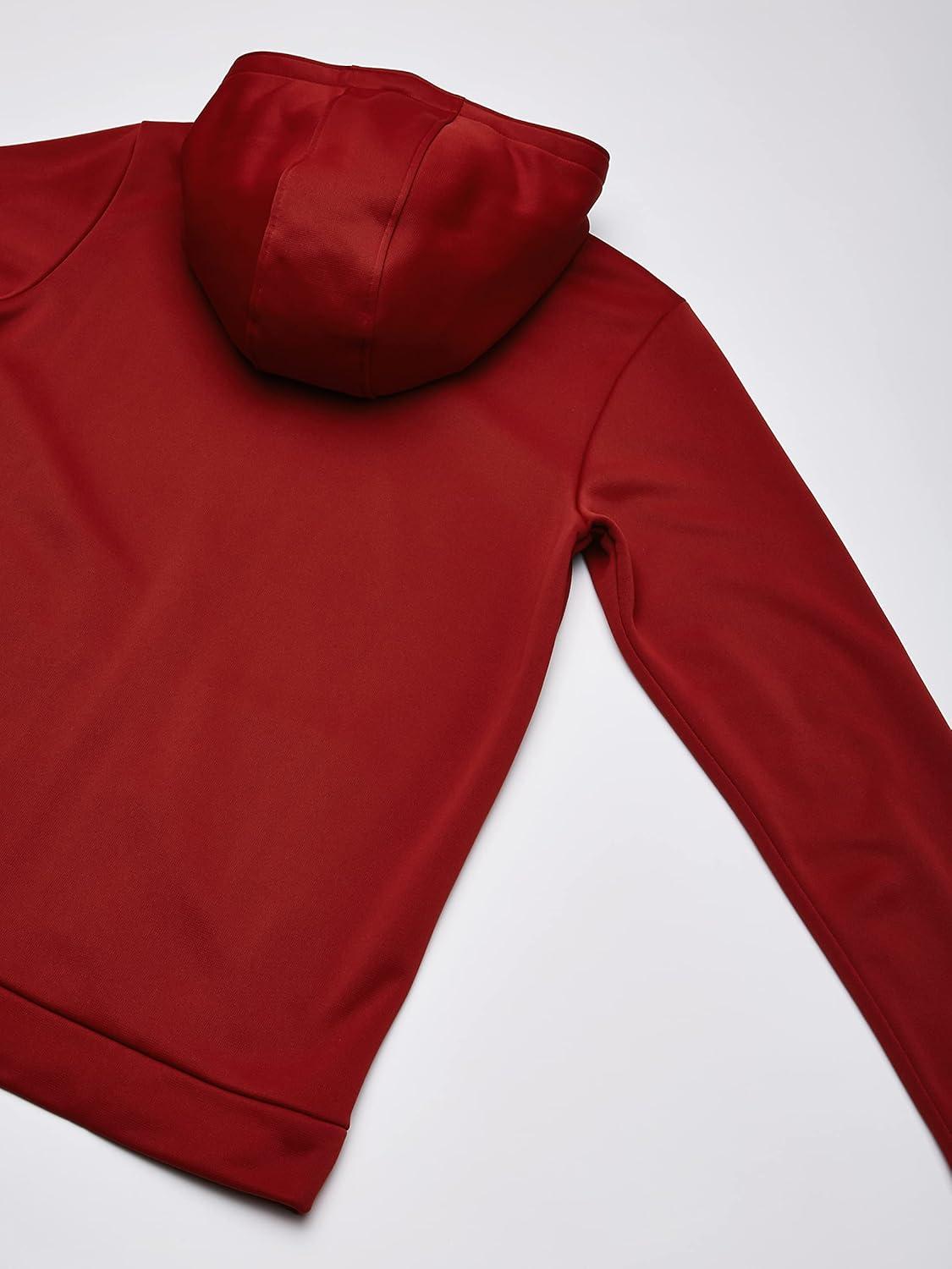 imageUnder Armour Boys Armourfleece Full Zip Hoodie610 Stadium Red   Black