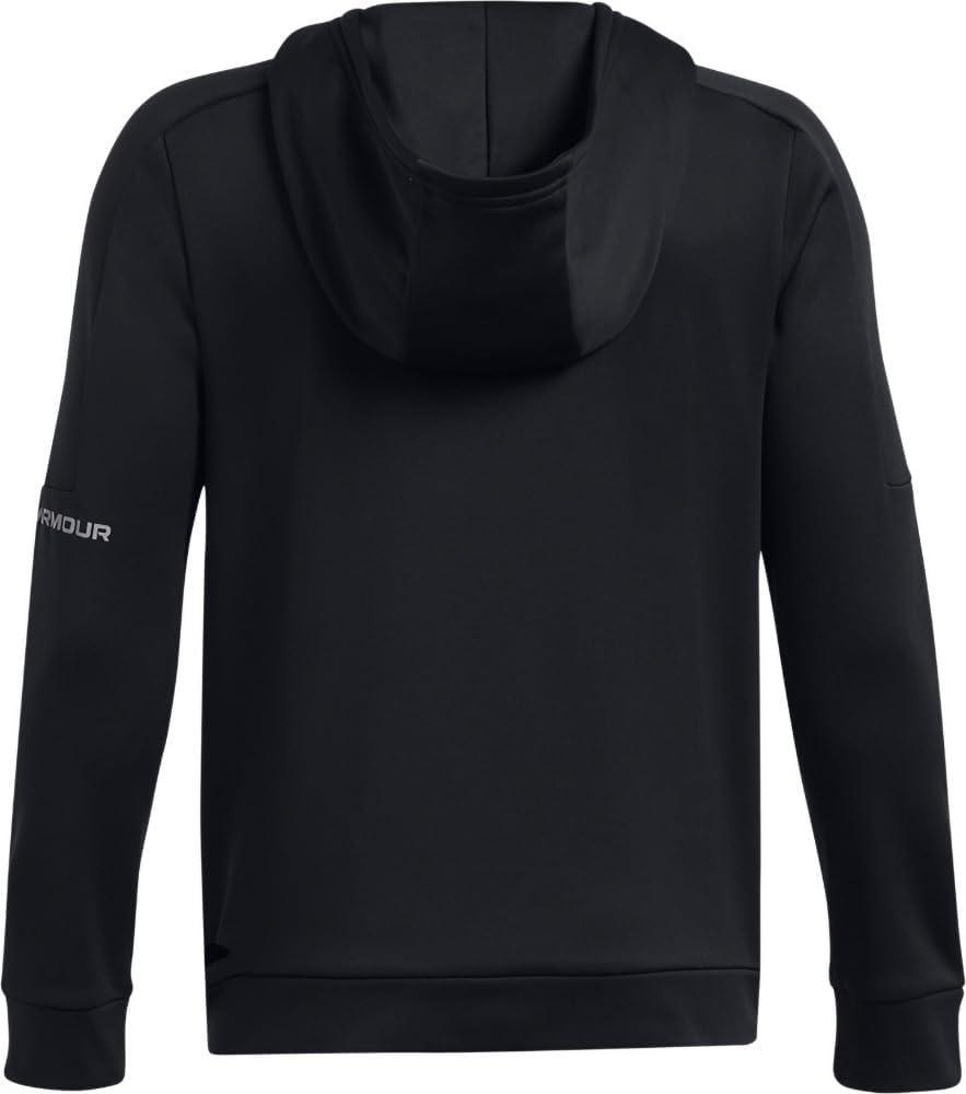 imageUnder Armour Boys Armourfleece Full Zip HoodieBlack Black Steel