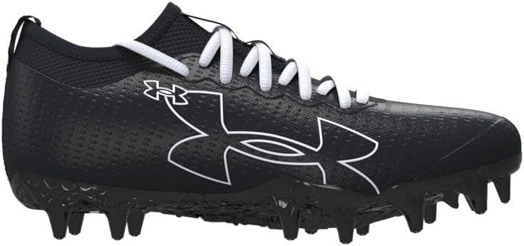 imageUnder Armour Boys Blur Select Jr Football Cleats Sneaker002 BlackBlackWhite