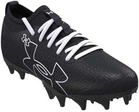 imageUnder Armour Boys Blur Select Jr Football Cleats Sneaker002 BlackBlackWhite