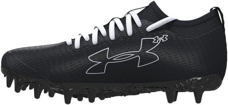 imageUnder Armour Boys Blur Select Jr Football Cleats Sneaker002 BlackBlackWhite