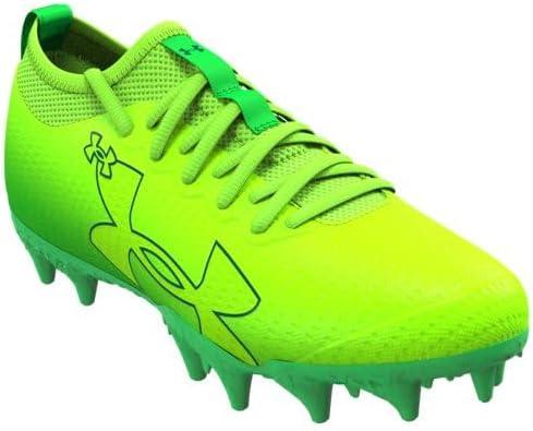 imageUnder Armour Boys Blur Select Jr Football Cleats Sneaker300 Green EnergyHyper GreenHigh Vis Yellow