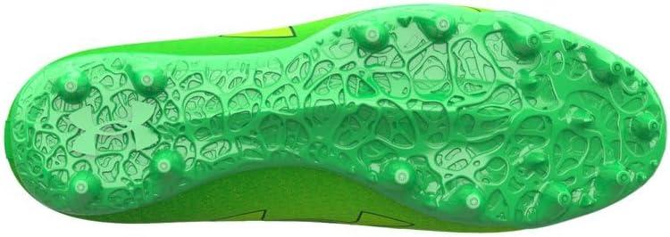 imageUnder Armour Boys Blur Select Jr Football Cleats Sneaker300 Green EnergyHyper GreenHigh Vis Yellow