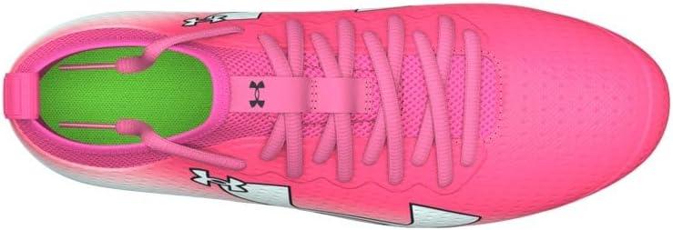 imageUnder Armour Boys Blur Select Jr Football Cleats Sneaker694 Pink RaveFresco BlueBlack