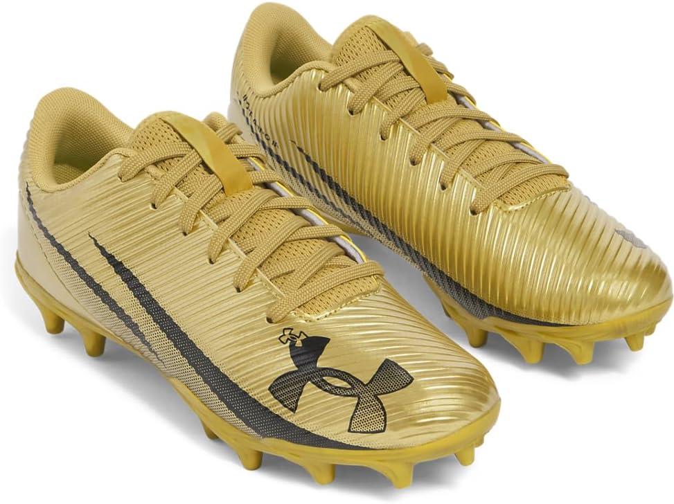 imageUnder Armour Boys Blur Select Jr Football Cleats Sneaker777 Metallic GoldMetallic GoldMetallic Gold