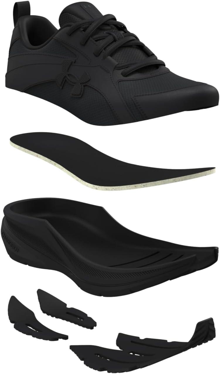 imageUnder Armour Boys Charged Assert 11 Running Shoes002 BlackBlackBlack