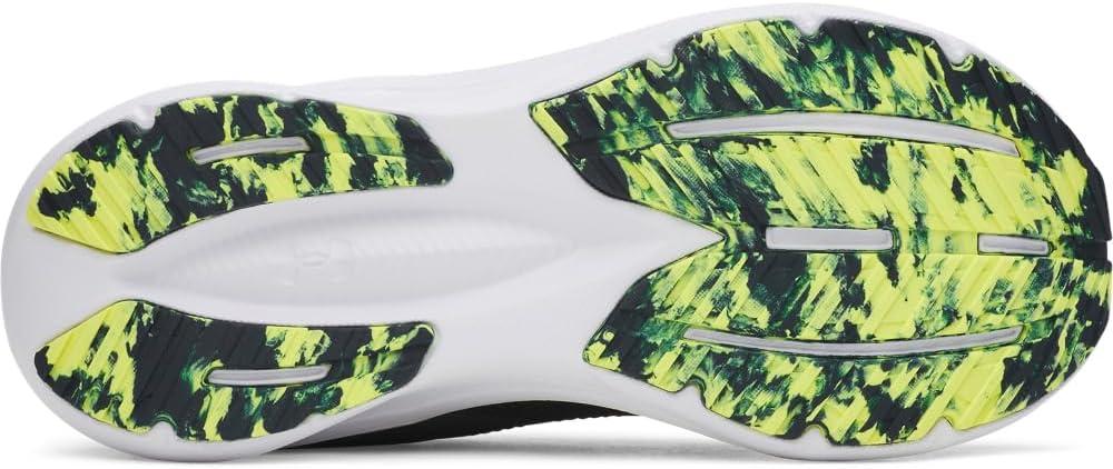 imageUnder Armour Boys Charged Assert 11 Running Shoes016 AnthraciteLumin YellowLumin Yellow