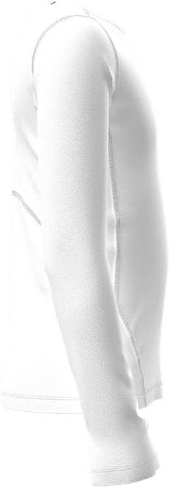 imageUnder Armour Boys HeatGear Armour LongSleeve TShirtWhiteblack