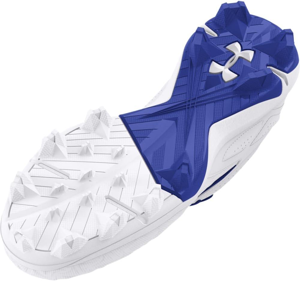 imageUnder Armour Boys Leadoff Low Rm Jr 30 Baseball Shoes400 RoyalWhiteRoyal