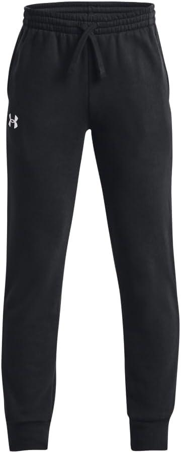 imageUnder Armour Boys Rival Fleece Joggers001 Black   White