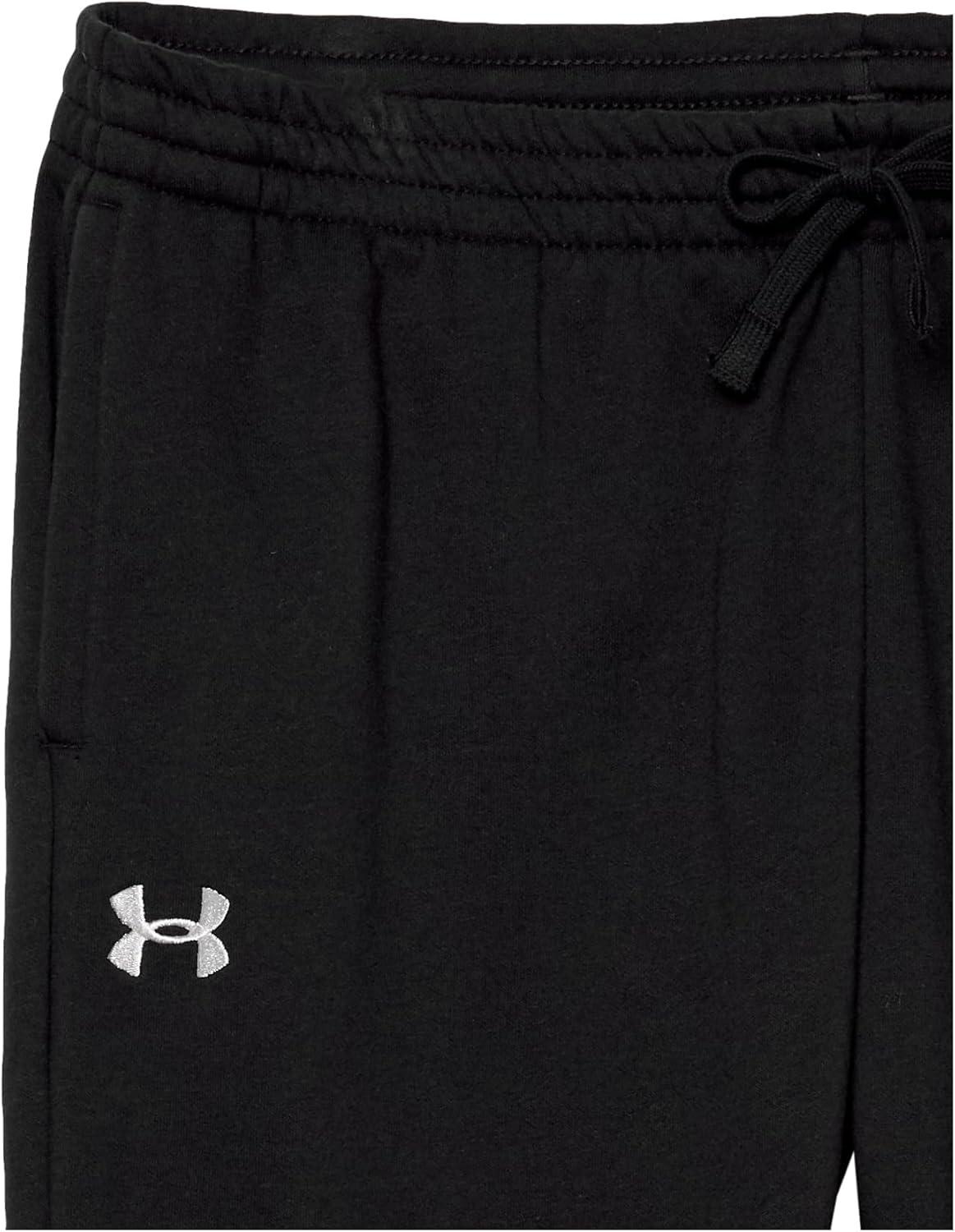 imageUnder Armour Boys Rival Fleece Joggers001 Black   White