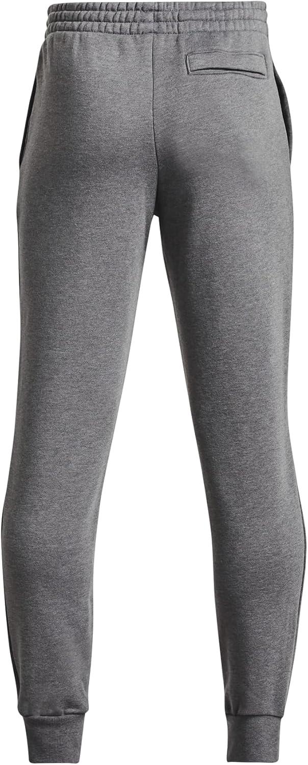 imageUnder Armour Boys Rival Fleece Joggers025 Castlerock Light Heather   White