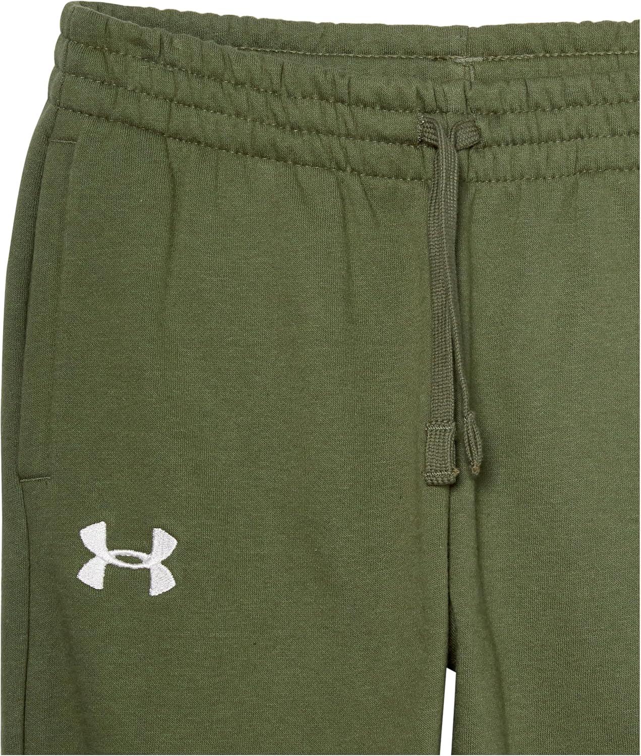 imageUnder Armour Boys Rival Fleece Joggers390 Marine Od Green   White