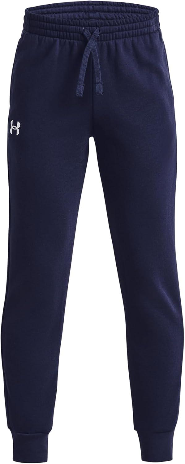 imageUnder Armour Boys Rival Fleece Joggers410 Midnight Navy   White