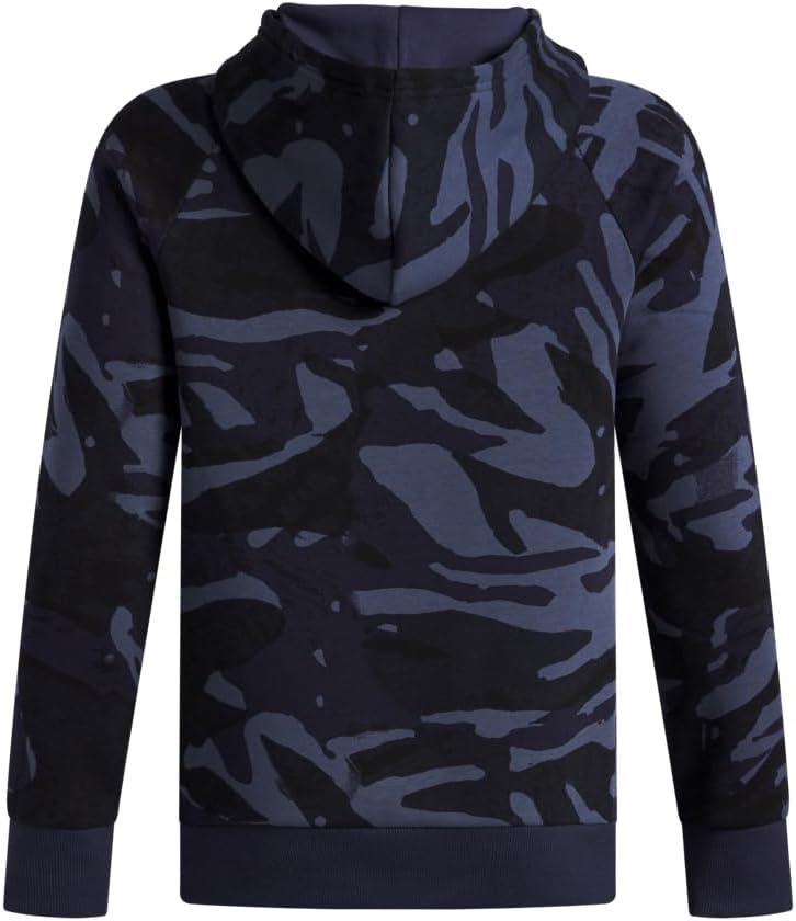imageUnder Armour Boys Rival Fleece Printed Hoodie403 Washed Navy   White