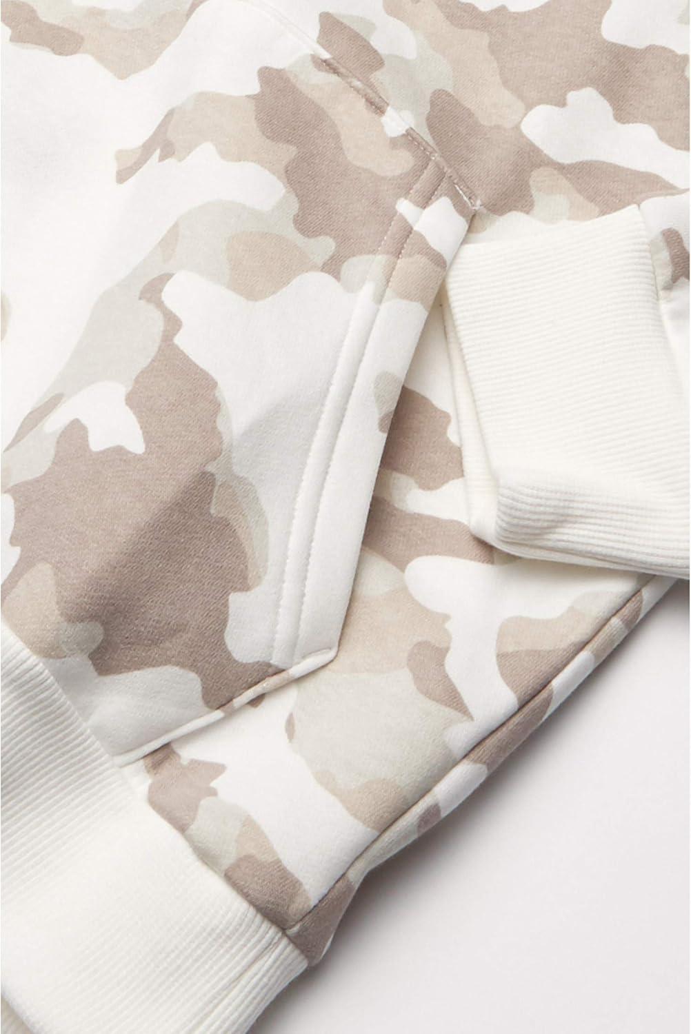 imageUnder Armour Boys Rival Fleece Printed HoodieHighland Buff 200Onyx White