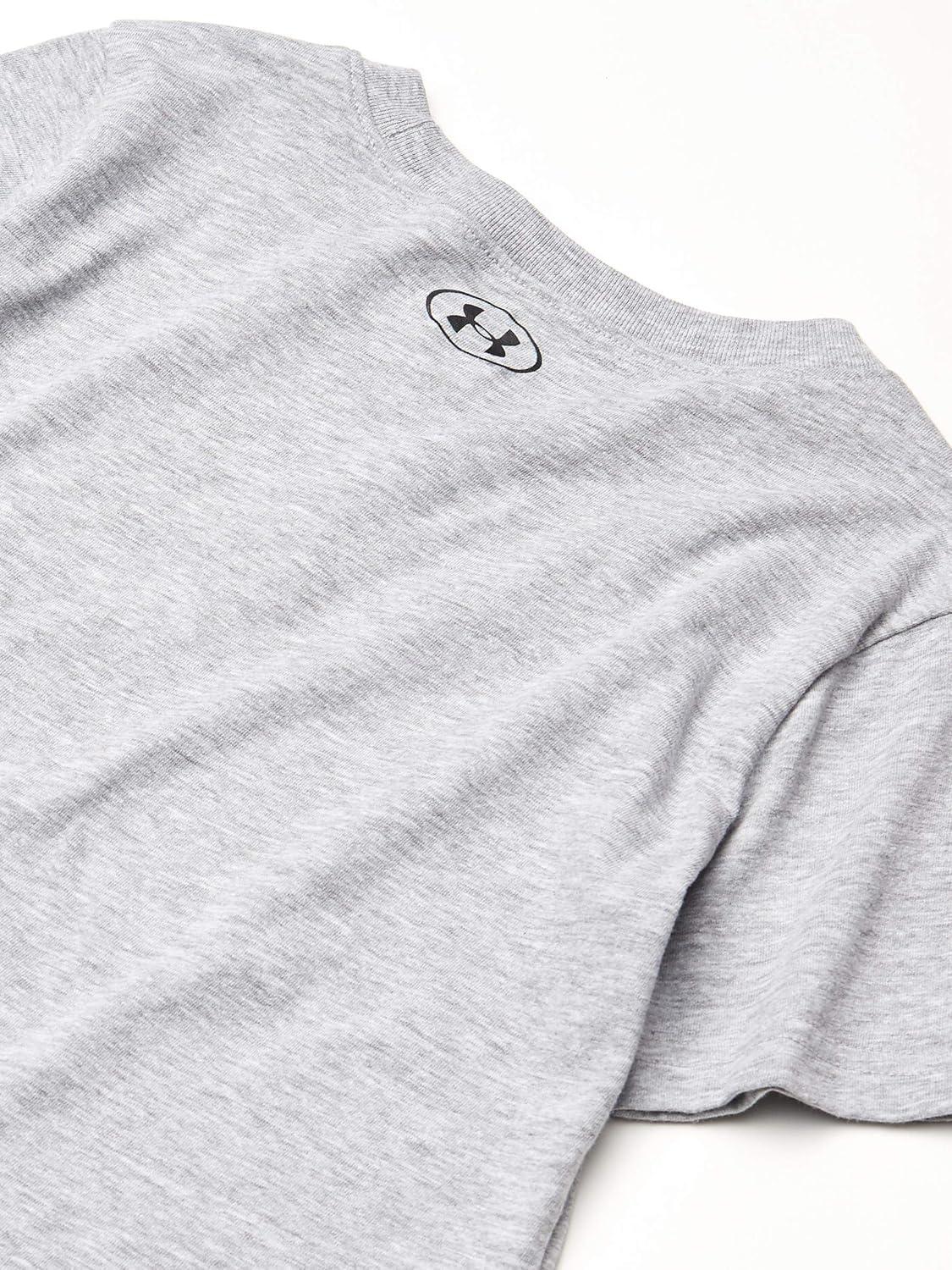 imageUnder Armour Boys Tech Hybrid Printed Fill ShortSleeve TShirtModerate Graysp20