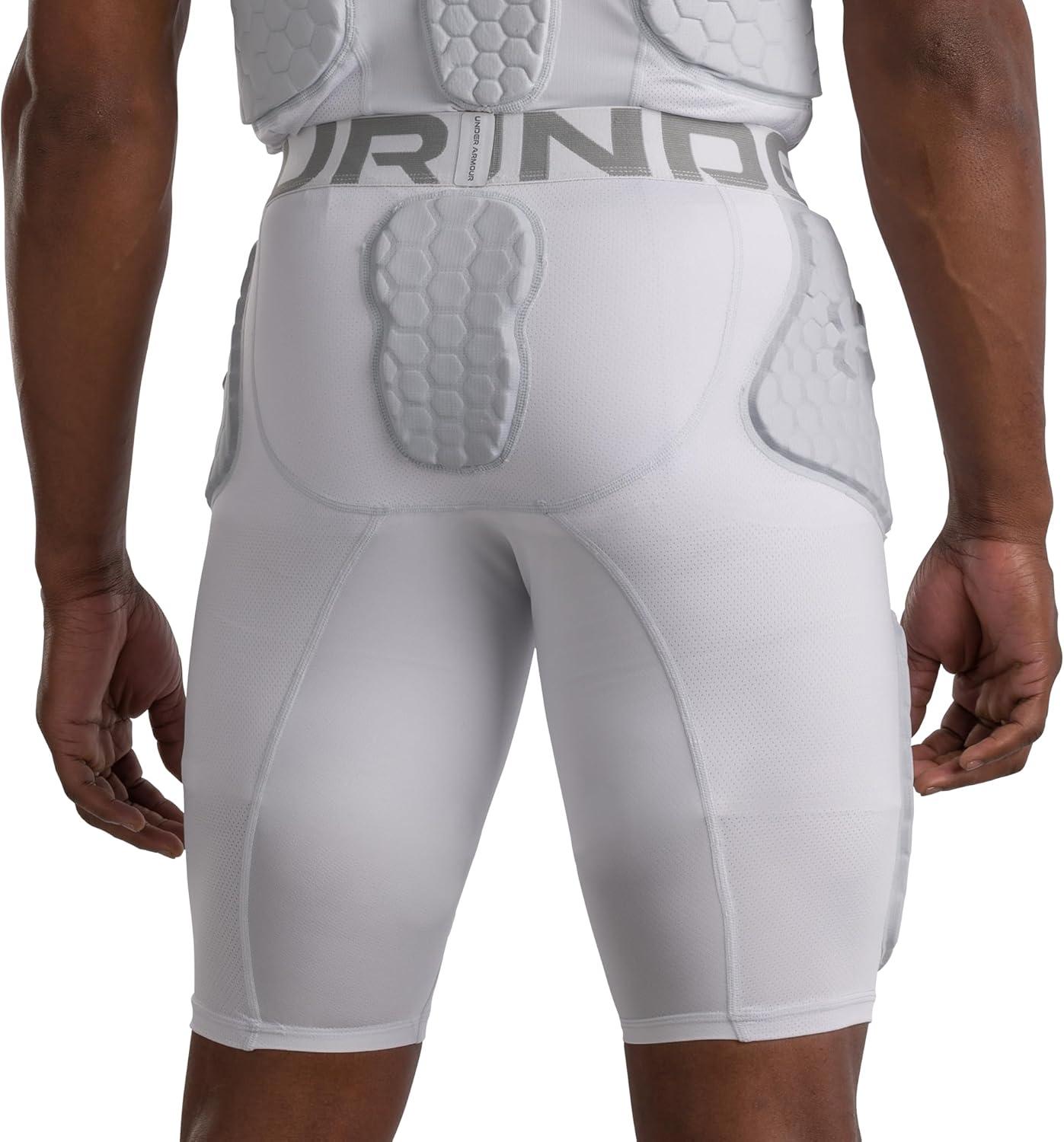 imageUnder Armour Gameday 5Pad Football Girdle for Men Girdle for Football PlayersWhite