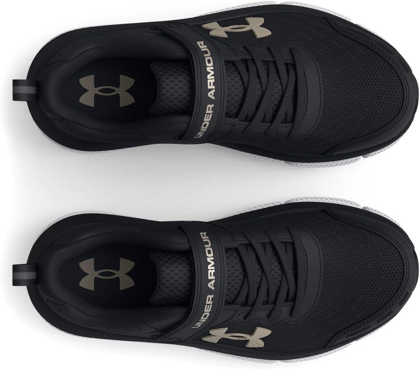 imageUnder Armour Girls Pre School Assert 10 Alternate Closure Sneaker001 BlackBlackMetallic Gold