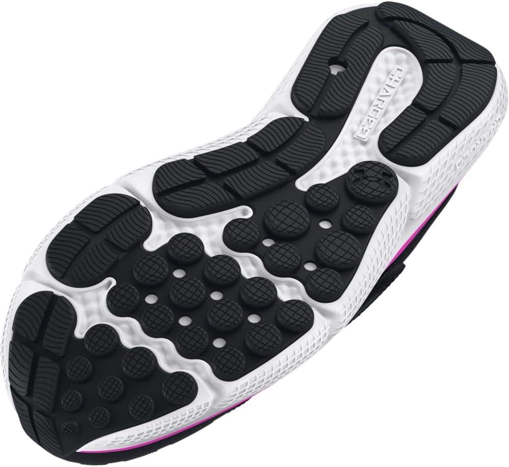 imageUnder Armour Girls Pre School Assert 10 Alternate Closure Sneaker002 BlackVivid MagentaMorph Green