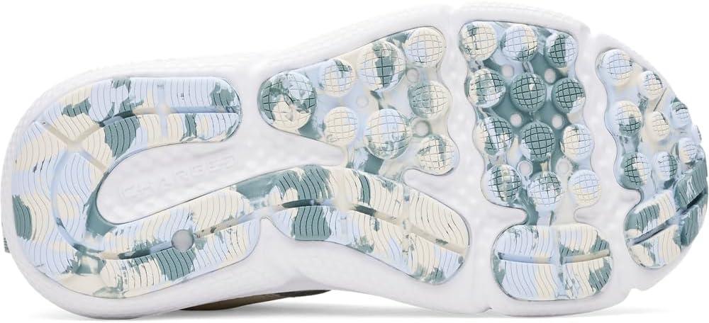 imageUnder Armour Girls Pre School Assert 10 Alternate Closure Sneaker279 StoneNimbus BlueMetallic Tourmaline Pink