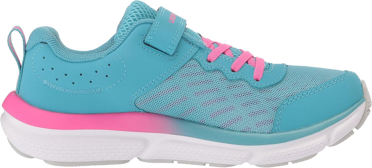 imageUnder Armour Girls Pre School Assert 10 Alternate Closure Sneaker400 Glacier BlueHalo GrayRebel Pink