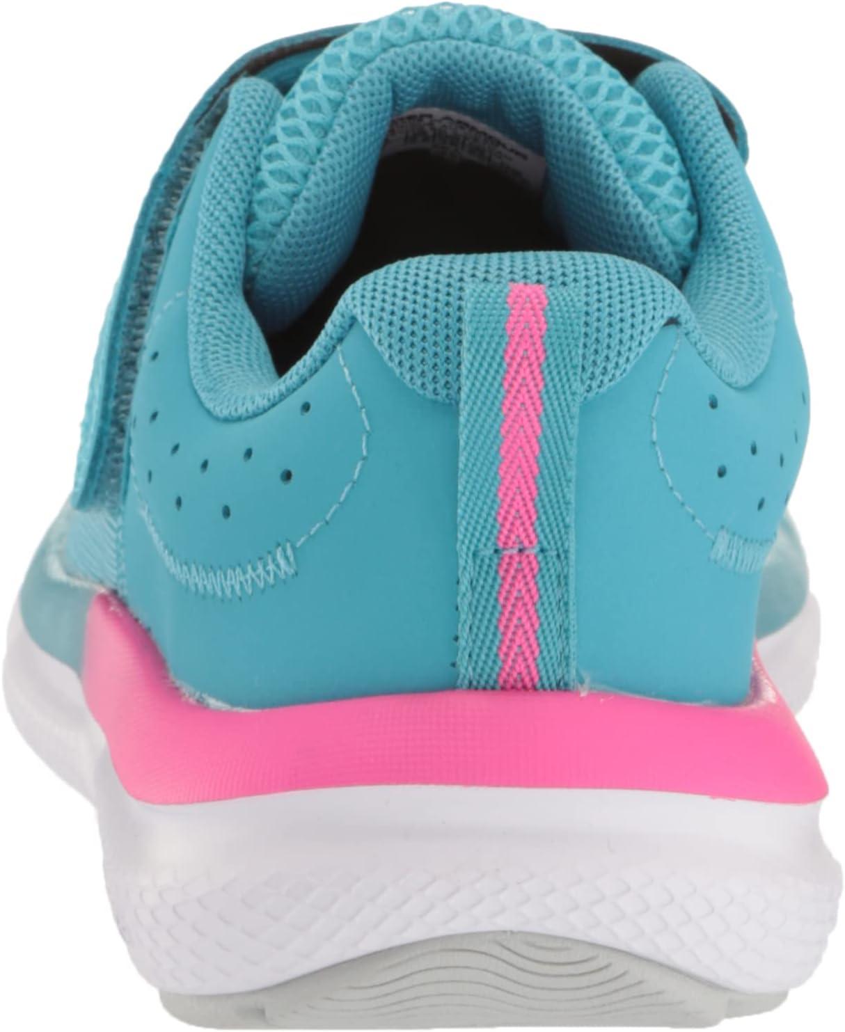imageUnder Armour Girls Pre School Assert 10 Alternate Closure Sneaker400 Glacier BlueHalo GrayRebel Pink