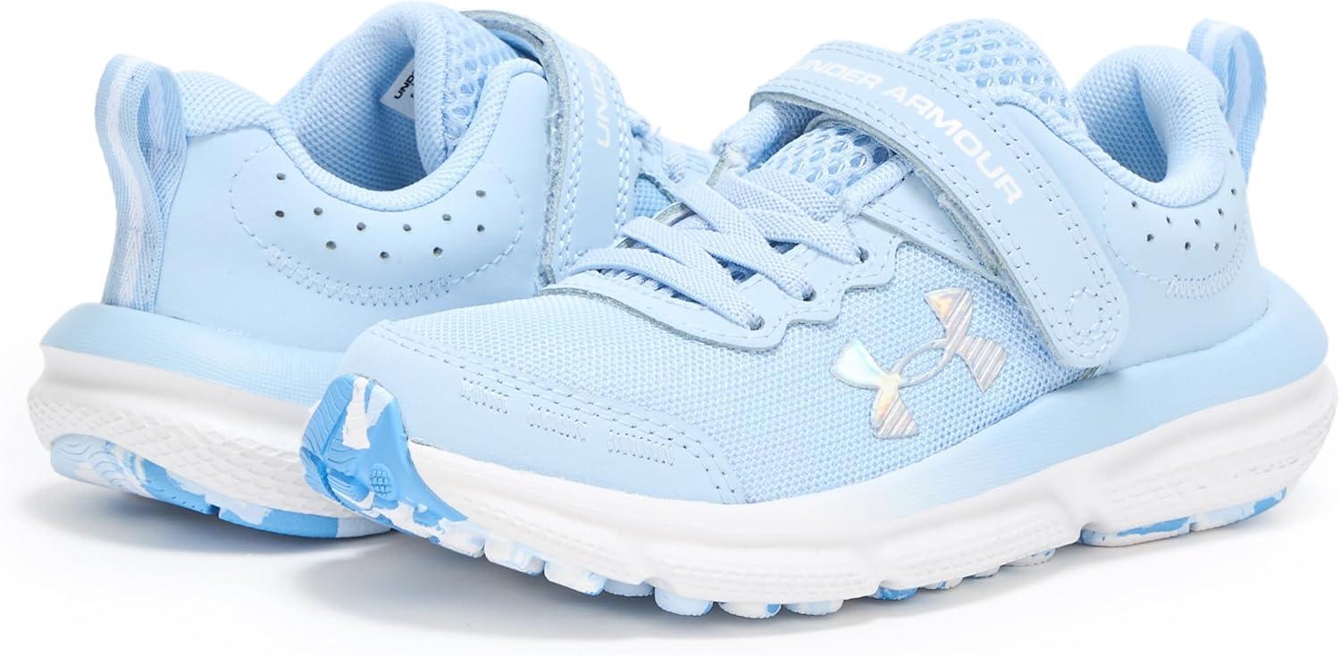 imageUnder Armour Girls Pre School Assert 10 Alternate Closure Sneaker464 Nimbus BlueNimbus BlueIridescent