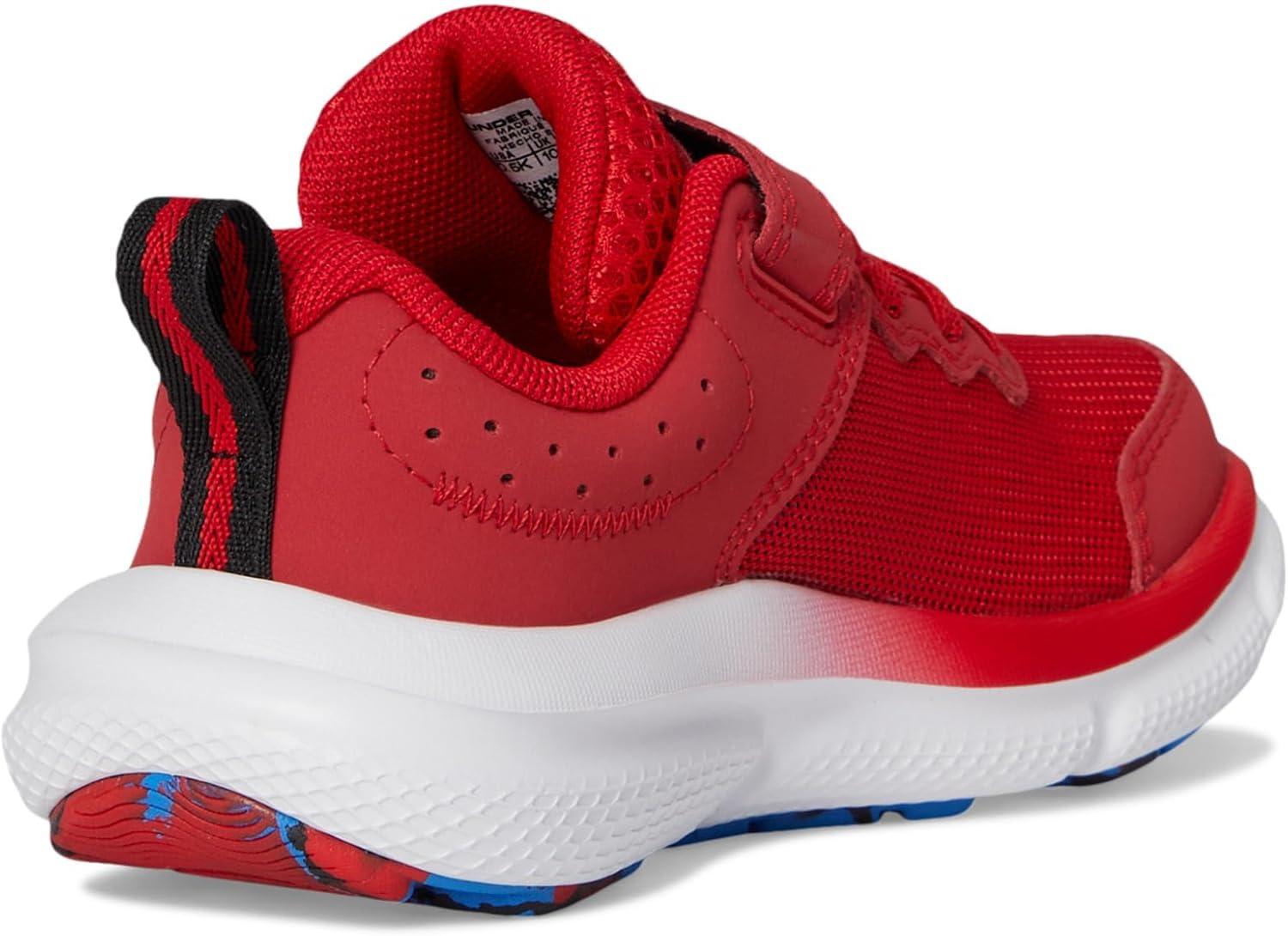 imageUnder Armour Girls Pre School Assert 10 Alternate Closure Sneaker602 RedBlue AtlantisBlack