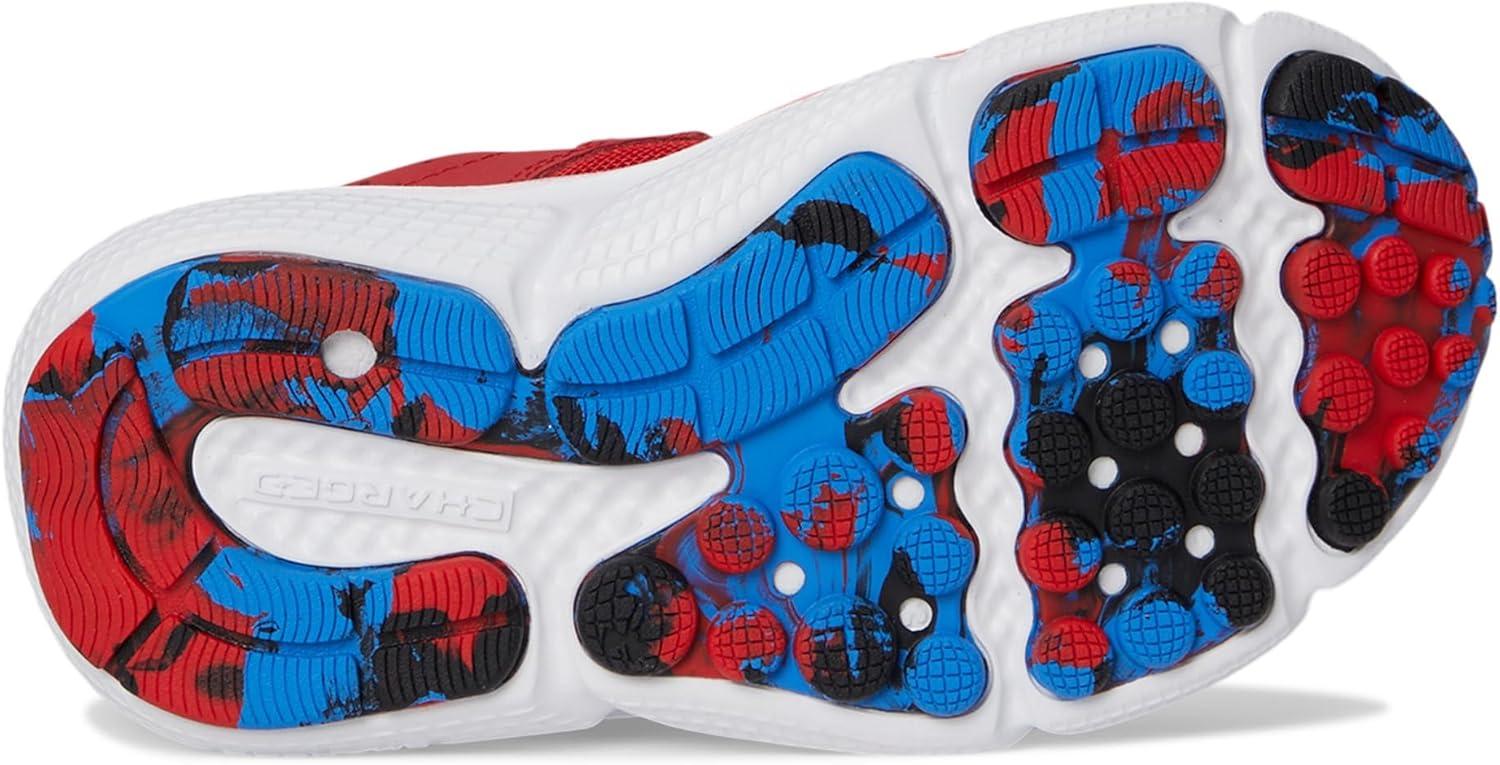 imageUnder Armour Girls Pre School Assert 10 Alternate Closure Sneaker602 RedBlue AtlantisBlack