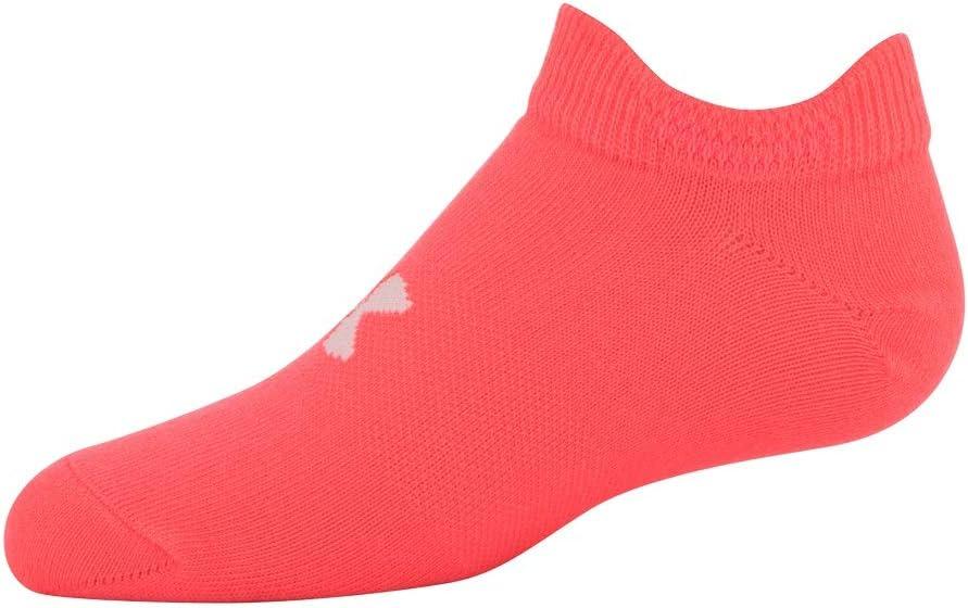 imageUnder Armour Kids Essential 20 Lightweight No Show Socks 6PackBlitz RedAssorted