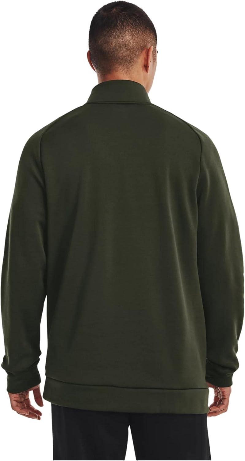 imageUnder Armour Mens Armourfleece 14 Zip310 Baroque Green   Black
