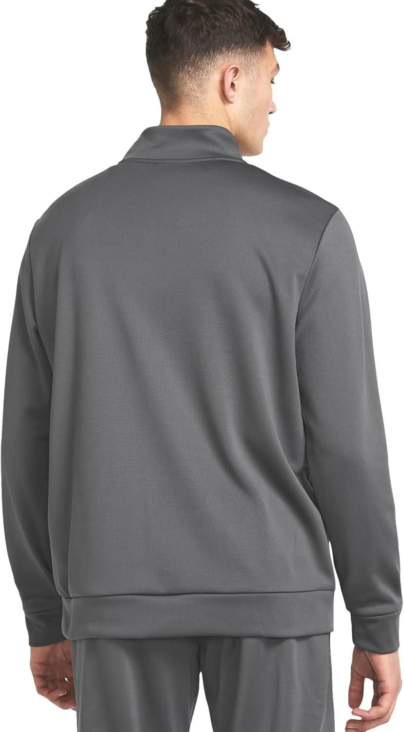 imageUnder Armour Mens Armourfleece 14 ZipCastlerockBlack