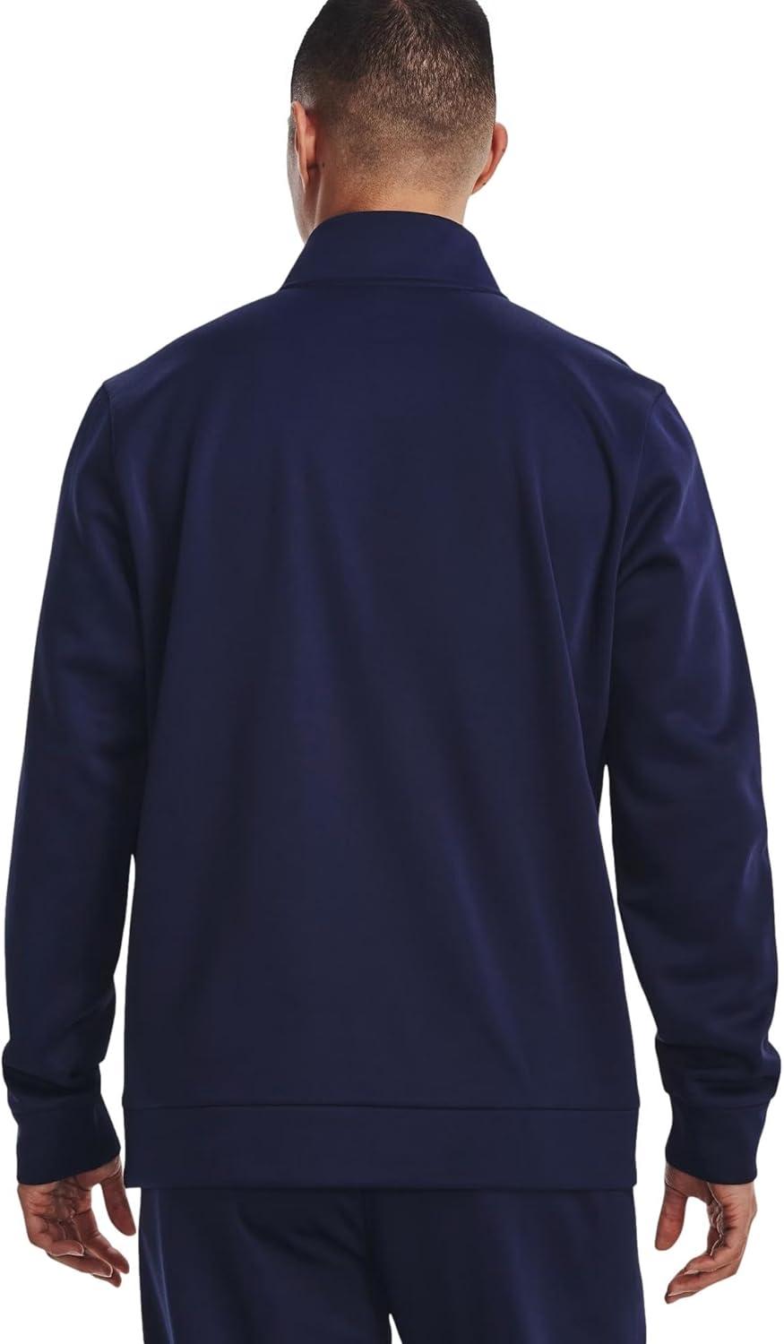 imageUnder Armour Mens Armourfleece 14 ZipMidnight NavyWhite