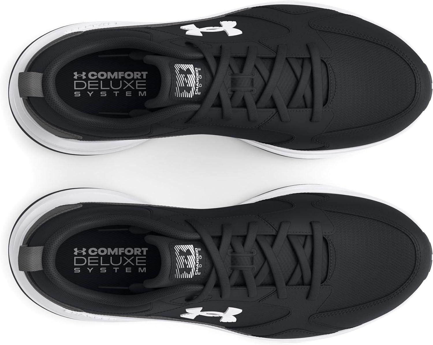 imageUnder Armour Mens Charged Edge Shoes003 BlackCastlerockWhite