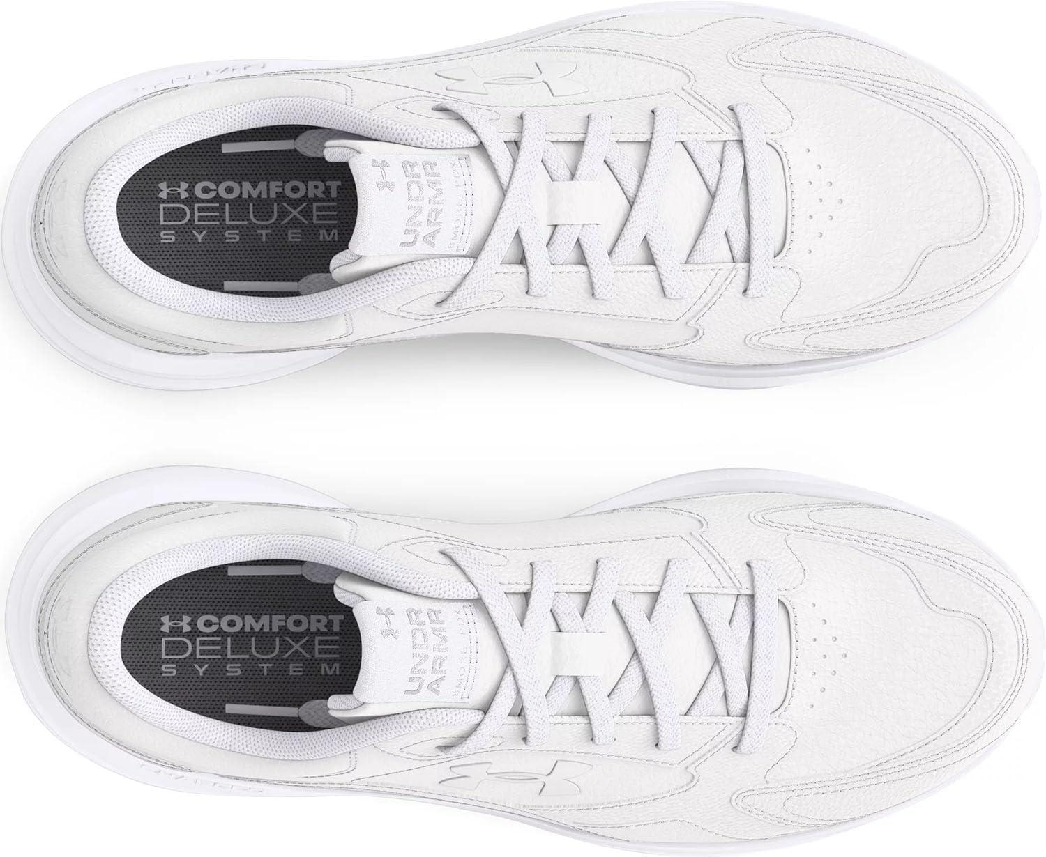 imageUnder Armour Mens Charged Edge Shoes100 WhiteWhiteHalo Gray