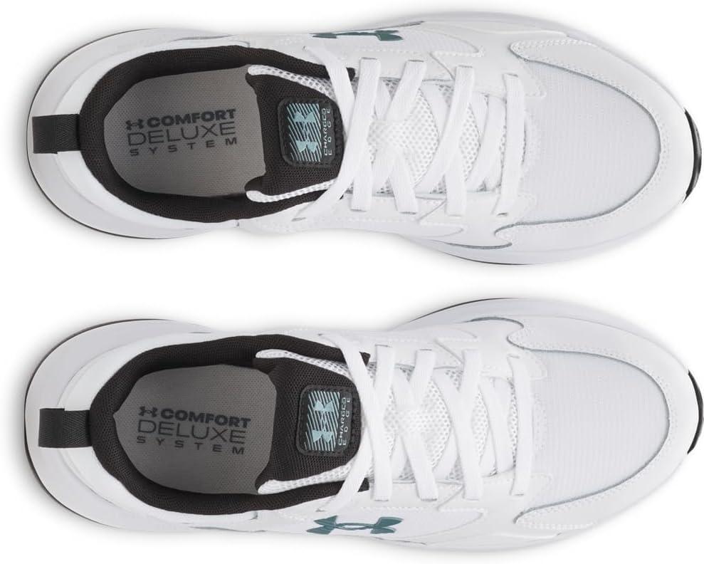 imageUnder Armour Mens Charged Edge Shoes109 WhiteBlackJasper Blue