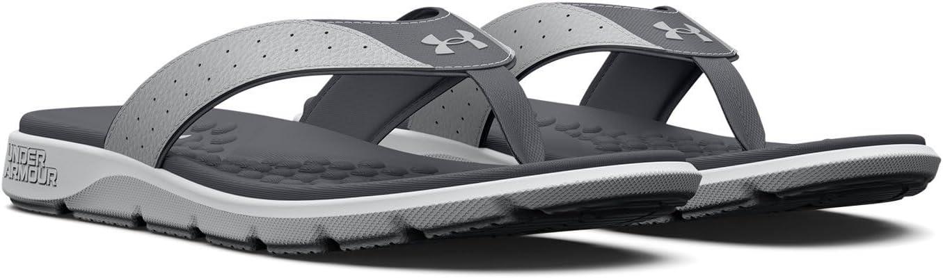imageUnder Armour Mens Ignite Pro Flip Flop102 Mod GrayPitch GrayMod Gray