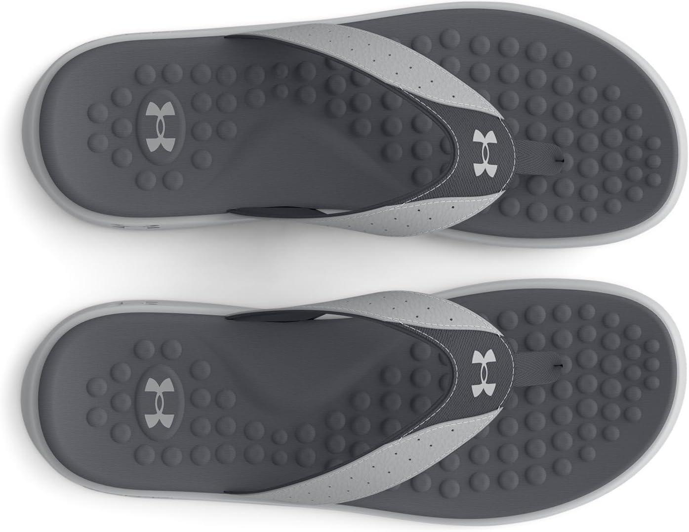 imageUnder Armour Mens Ignite Pro Flip Flop102 Mod GrayPitch GrayMod Gray