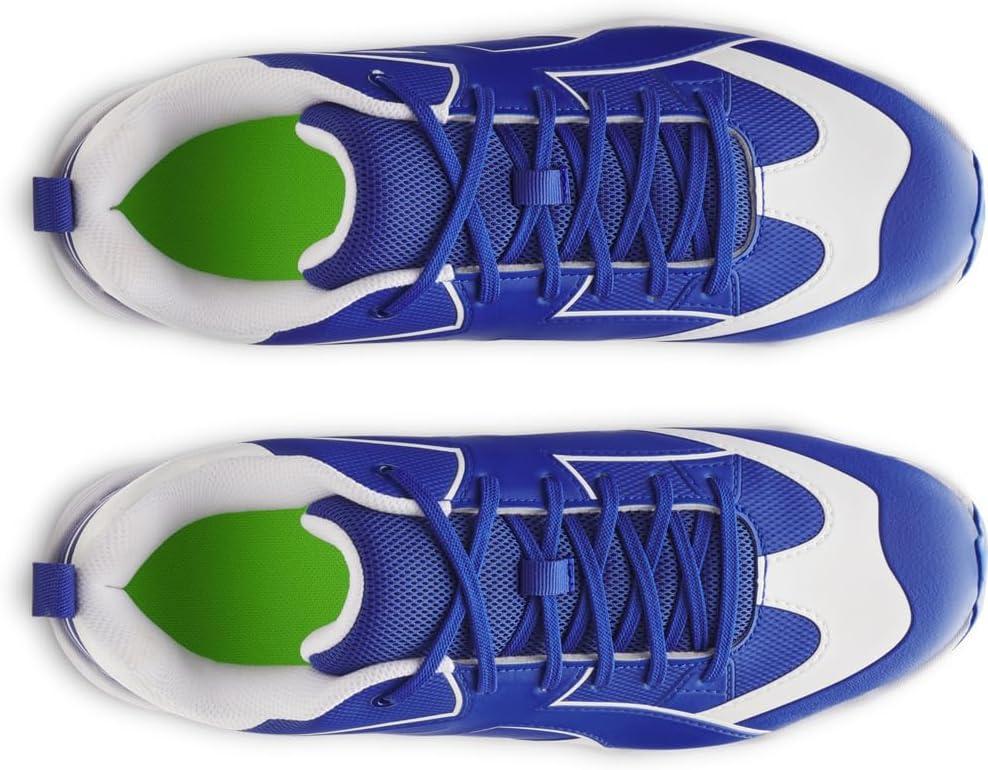 imageUnder Armour Mens Leadoff Icon Low Rm Baseball Cleats Sneaker400 RoyalWhiteRoyal